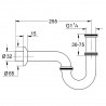 Grohe umývadlový sifón 5/4" chróm, 28947000