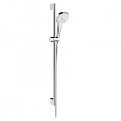 Hansgrohe Croma Select E sprchový set 1jet s tyčou 0,90m biela/chróm, 26594400