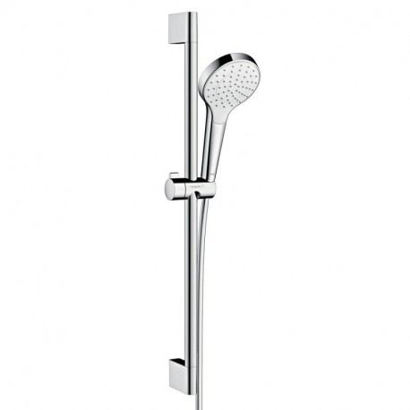 Hansgrohe Croma Select S sprchový set 1jet s tyčou 0,65m biela/chróm, 26564400