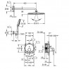 GROHE Profiessional Rainshower Essence PB systérm sprchový podomietkový chróm 25287000