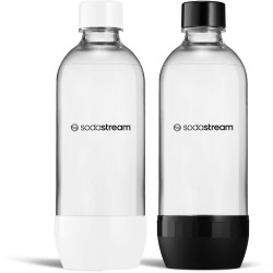 SODASTREAM jet 2x1l black/white fľaša