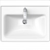 Duravit D-NEO nábytkové umývadlo 65 x 48 cm s prepadom, biele 2367650000