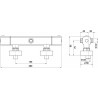 Novaservis Metalia 58 sprchová termostatická batéria, chróm 58962/1,0