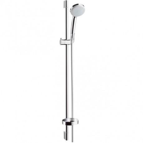 Hansgrohe Croma 100 sprchový set Vario EcoSmart so sprchovou tyčou 90cm chróm, 27653000