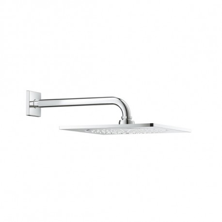 Grohe Rainshower F-Series 10" hlavová sprcha 254 x 254mm, 1jet EcoJoy s ramenom 275 mm, chróm, 26070000