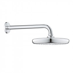 GROHE Tempesta 210 1jet EcoJoy nástenná hlavová sprcha so sprchovým ramenom 286 mm chróm 26412000