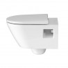 Duravit D-NEO závesná WC misa 37 x 54 cm, Rimless, biela 2578090000