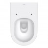 Duravit D-NEO misa WC stojaca 37 x 58 cm, Rimless, odpad vodorovný, biela Hygiene Glaze 2003092000