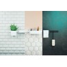 Hansgrohe WallStoris set sprchovej hlavice 105, 3 prúdy, termostatu a kúpeľňových doplnkov, matná čierna 24250670