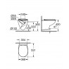 GROHE Solido - set modul Rapid SL, misa WC Bau Ceramic Rimless, sedátko SoftClose, tlačítko Even chróm 39930000G1