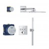 GROHE Precision SmartControl Concealed 310 Cube systém sprchový podomietkový termostatický chróm 34875000