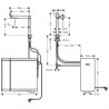 HANSGROHE Aqittura batéria drezová SodaSytem 240 1jet vzhľad nerezu 76837800