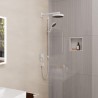 HANSGROHE Rainfinity 130 set sprchový Ecosmart so sprchovou tyčou 90 cm matná biela 28744700