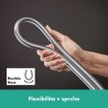 HANSGROHE Pulsify S sprchová sada 100 1jet EcoSmart so sprchovou tyčou 65 cm, chróm 24372000