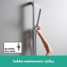 HANSGROHE Pulsify S sprchová sada 100 1jet EcoSmart so sprchovou tyčou 65 cm, chróm 24372000