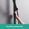 HANSGROHE Pulsify E 100 1jet EcoSmart+ sprchová sada s tyčou 65 cm matná čierna, 24371670