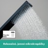 HANSGROHE Pulsify E 100 1jet EcoSmart+ sprchová sada s tyčou 65 cm matná čierna, 24371670