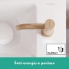 HANSGROHE Tecturis S 110 batéria umývadlová stojanková, CoolStart, EcoSmart+, kartáčovaný bronz 73312140