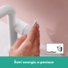 HANSGROHE Tecturis S 110 batéria umývadlová stojanková s odtokovou súpravou s tiahlom matná biela 73323700