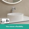 HANSGROHE Tecturis S 240 batéria umývadlová stojanková s odtokovou súpravou Push-Open chróm 73370000