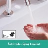 HANSGROHE Tecturis S 150 batéria umvývadlová stojanková 2-otvorová s odtokovou súpravou chróm 73353000