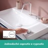 HANSGROHE Tecturis S 150 batéria umvývadlová stojanková 2-otvorová s odtokovou súpravou chróm 73353000