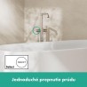 HANSGROHE Tecturis S batéria vaňová voľne stojaca na podlahu chróm 73440000