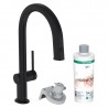 HANSGROHE Aqittura batéria drezová FilterSystem 210 1jet + štartovacia sada matná čierna 76801670