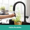 HANSGROHE Aqittura batéria drezová FilterSystem 210 1jet + štartovacia sada matná čierna 76801670