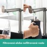 HANSGROHE Aqittura batéria drezová FilterSystem 240 1jet + štartovacia sada vzhľad nerezu 76802800