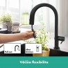 HANSGROHE Aqittura batéria drezová FilterSystem 210 1jet sBox matná čierna 76826670