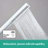 HANSGROHE Pulsify S sprchová sada 100 1jet EcoSmart so sprchovou tyčou 90 cm, matná biela 24382700