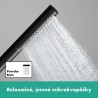 HANSGROHE Pulsify S sprchová sada 100 1jet EcoSmart+ so sprchovou tyčou 90 cm, matná čirerna 24383670