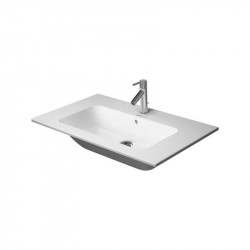 DURAVIT ME By Starck 83 x 49 cm nábytkové umývadlo s prepadom, biele 2336830000