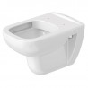 DURAVIT D-Code - Závesné WC, Rimless, biela 25700900002