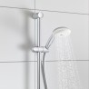 Grohe Tempesta 100 sprchový set 3jet EcoJoy, tyč 62cm, s poličkou, chróm, 27600001