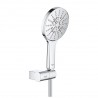 Grohe Rainshower SmartActive vaňový set 130 3-prúdy, 9,5 l/min, držiak, hadica 1,5m, chróm, 26581000