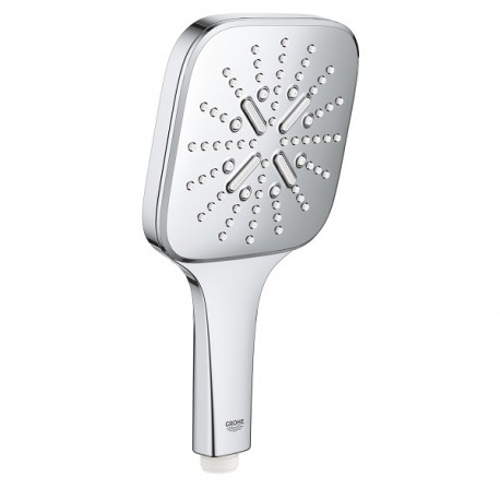 Grohe Rainshower SmartActive ručná sprcha 130 Cube 3-prúdy, 9,5 l/min, chróm, 26582000