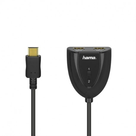 Hama HDMI prepínač 2x1, mechanický