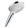 Hansgrohe Raindance Select S ručná sprcha 120 3jet EcoSmart chróm/biela, 26531400