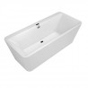 Villeroy & Boch SQUARO Edge 12 voľnestojaca vaňa Excelence Duo 180 x 80 cm biela UBQ180SQE9W2V01