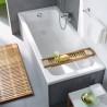 DURAVIT D-CODE vaňa 150 x 75 biela,odpad pri nohách, bez nôh, 700095000000000