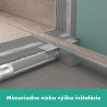 Hansgrohe RainDrain Compact sprchový žľab 120 cm s roštom na vloženie dlažby, 56185000