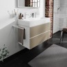 Hansgrohe Xevolos E skrinka pod umývadlo 980 x 475 mm s 2 zásuvkami, matná biela, 54181390