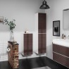 Hansgrohe Xevolos E vysoká skrinka 400 x 360 mm, pánty vpravo, matná biela, 54221730