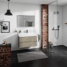 Hansgrohe Xevolos E skrinka pod umývadlo 980 x 475 mm s 2 zásuvkami, bridlicová matná sivá, 54183390