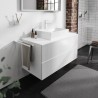 Hansgrohe Xevolos E skrinka pod umývadlo 1180 x 550 mm s 2 zásuvkami pre dosku so zápustným umývadlom, matná biela, 54193320