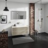 Hansgrohe Xevolos E skrinka pod umývadlo 1180 x 550 mm s 2 zásuvkami pre dosku so zápustným umývadlom, pieskovo béžová matná, 5