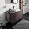 Hansgrohe Xevolos E skrinka pod umývadlo 1180 x 550 mm s 2 zásuvkami pre dosku so zápustným umývadlom, bridlicová matná sivá, 5