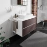 Hansgrohe Xevolos E doska pod umývadlo 980 x 550 mm pre zápustné umývadlo na dosku 500 x 480 mm a 600 x 480 mm, matná biela, 54